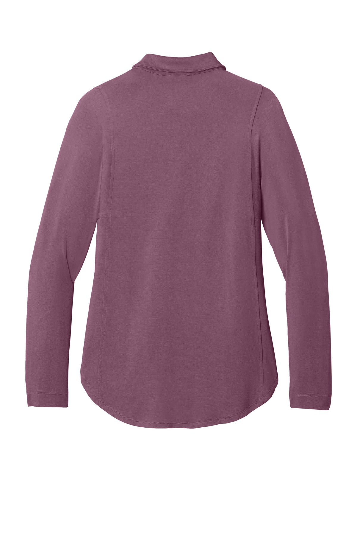 Port Authority Women's Luxe Knit Button Tunic - Purple Mist