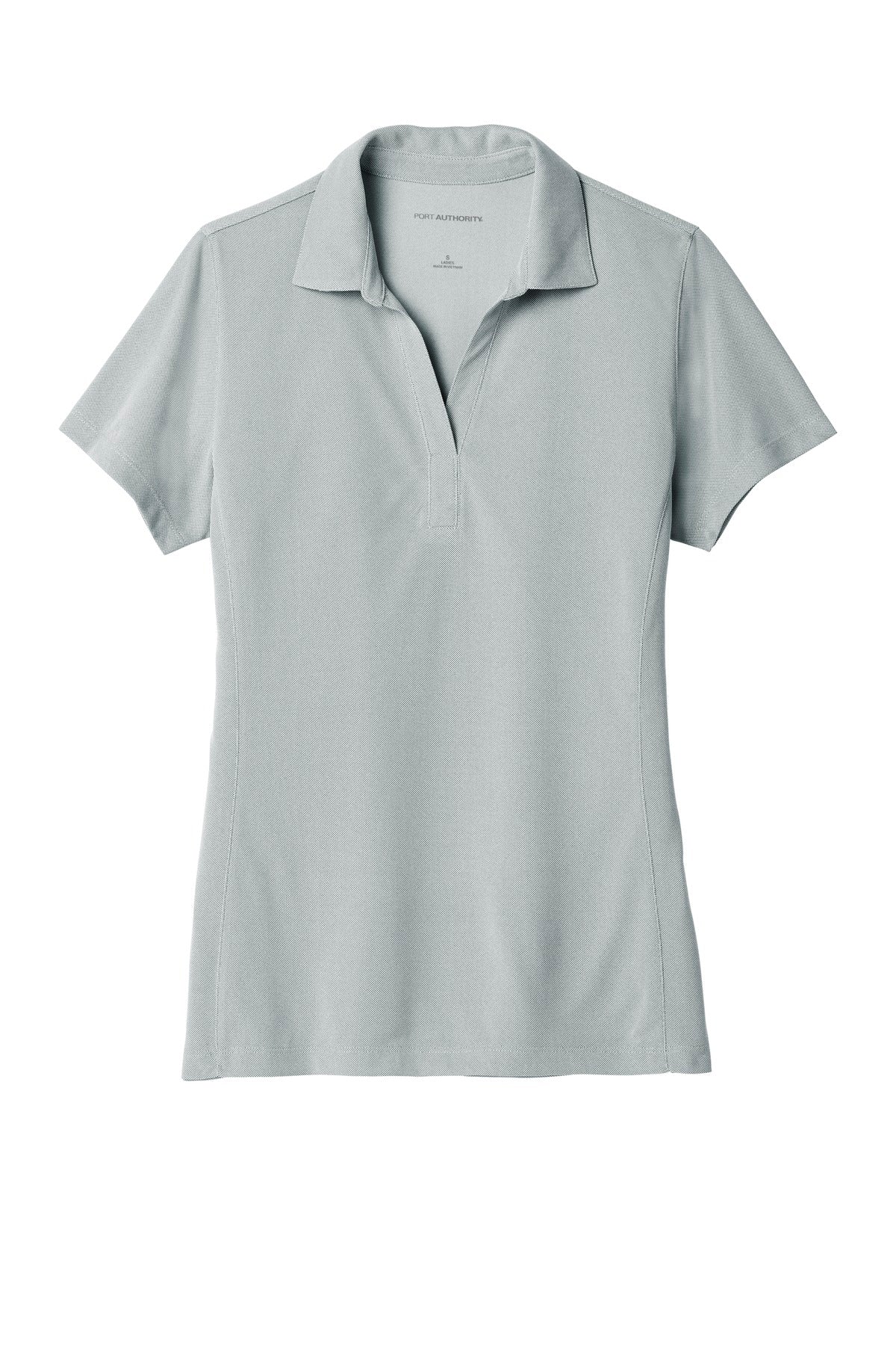 Port Authority  Women's Poly Oxford Pique Polo - Gusty Grey