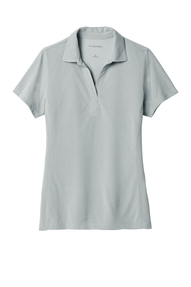 Port Authority  Women's Poly Oxford Pique Polo - Gusty Grey