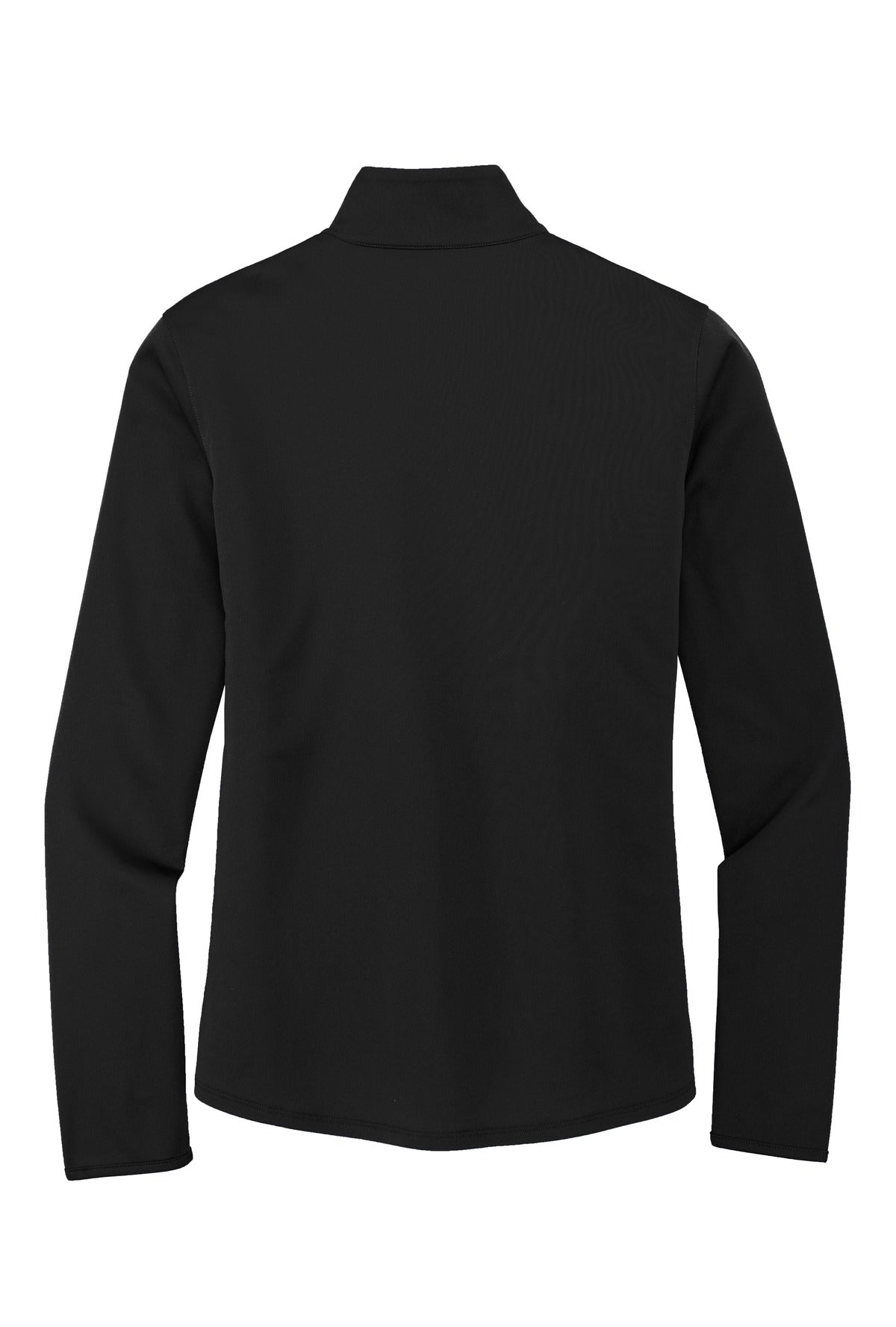 Port Authority  Women's Silk Touch  Performance 1/4-Zip - Black/ Steel Grey