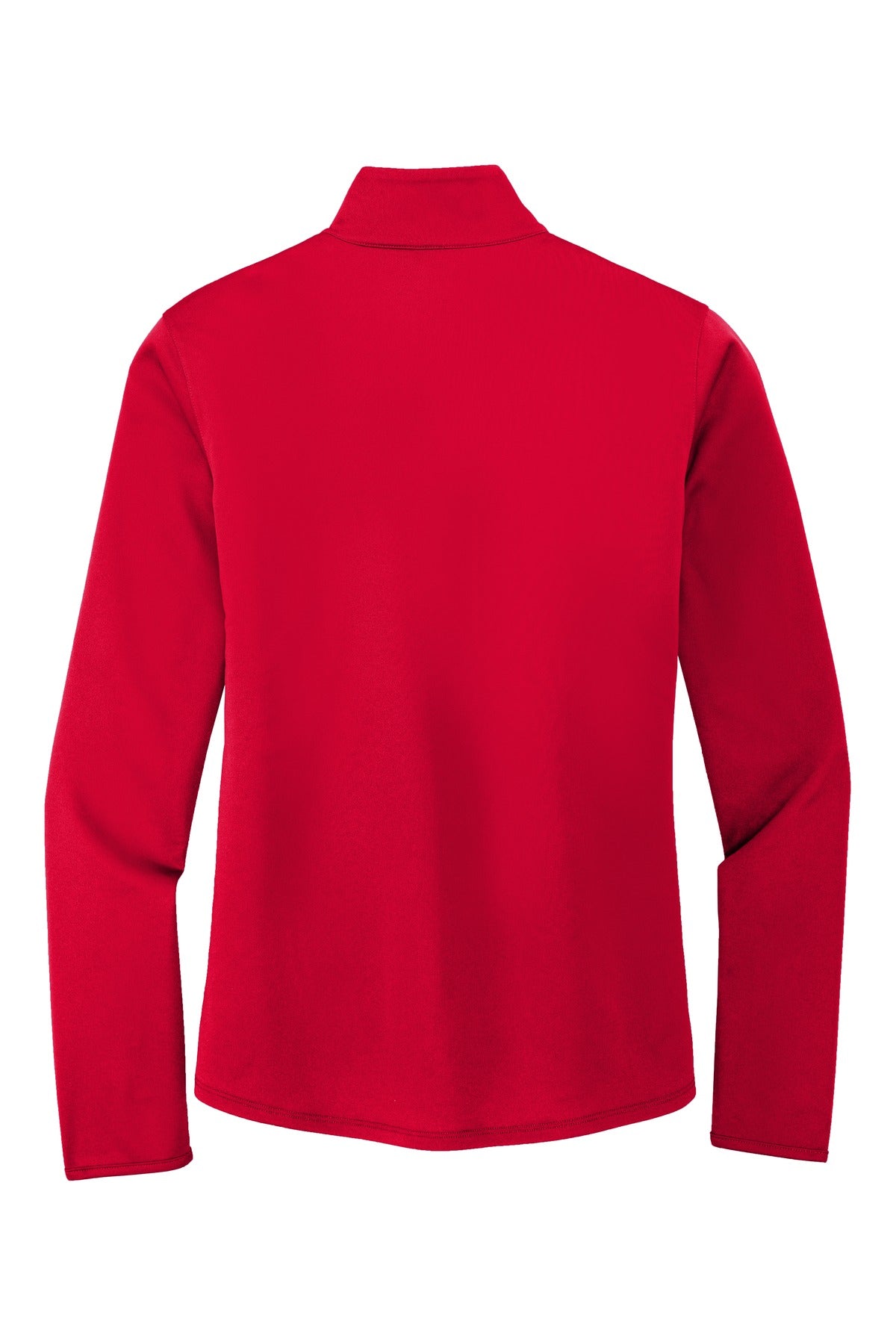 Port Authority  Women's Silk Touch  Performance 1/4-Zip - Red/ Black