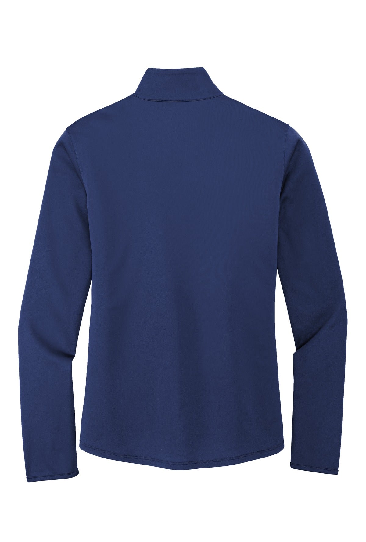 Port Authority  Women's Silk Touch  Performance 1/4-Zip - Royal/ Steel Grey