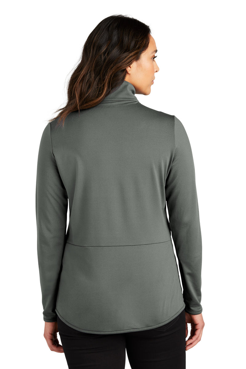 Port Authority Women's Accord Stretch Fleece Full-Zip - Pewter