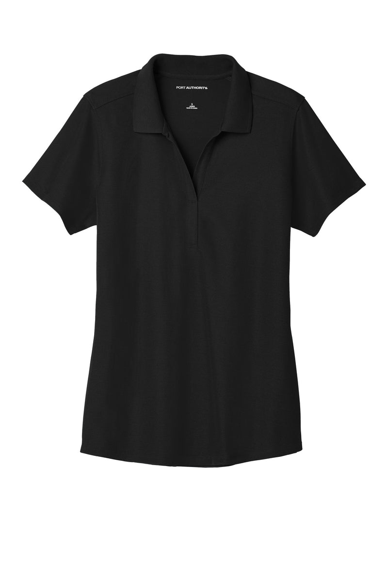 Port Authority  Women's EZPerformance  Pique Polo - Black