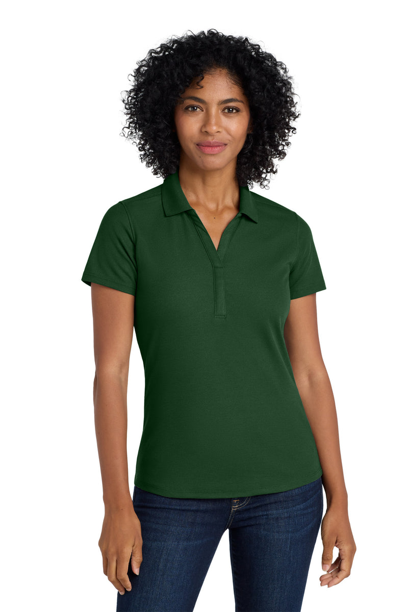 Port Authority  Women's EZPerformance  Pique Polo - Deep Forest Green