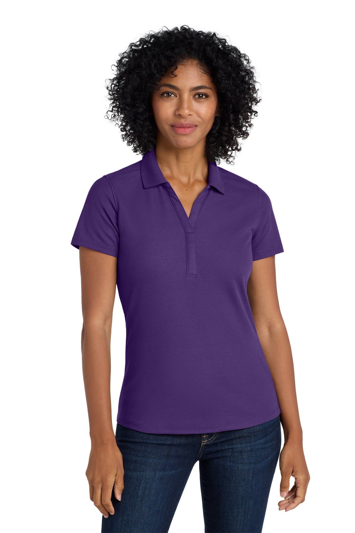 Port Authority  Women's EZPerformance  Pique Polo - Majestic Purple
