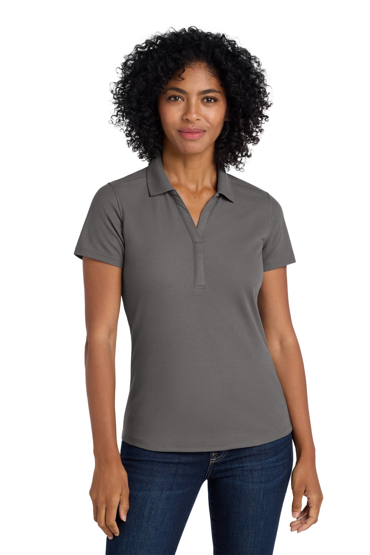 Port Authority  Women's EZPerformance  Pique Polo - Sterling Grey