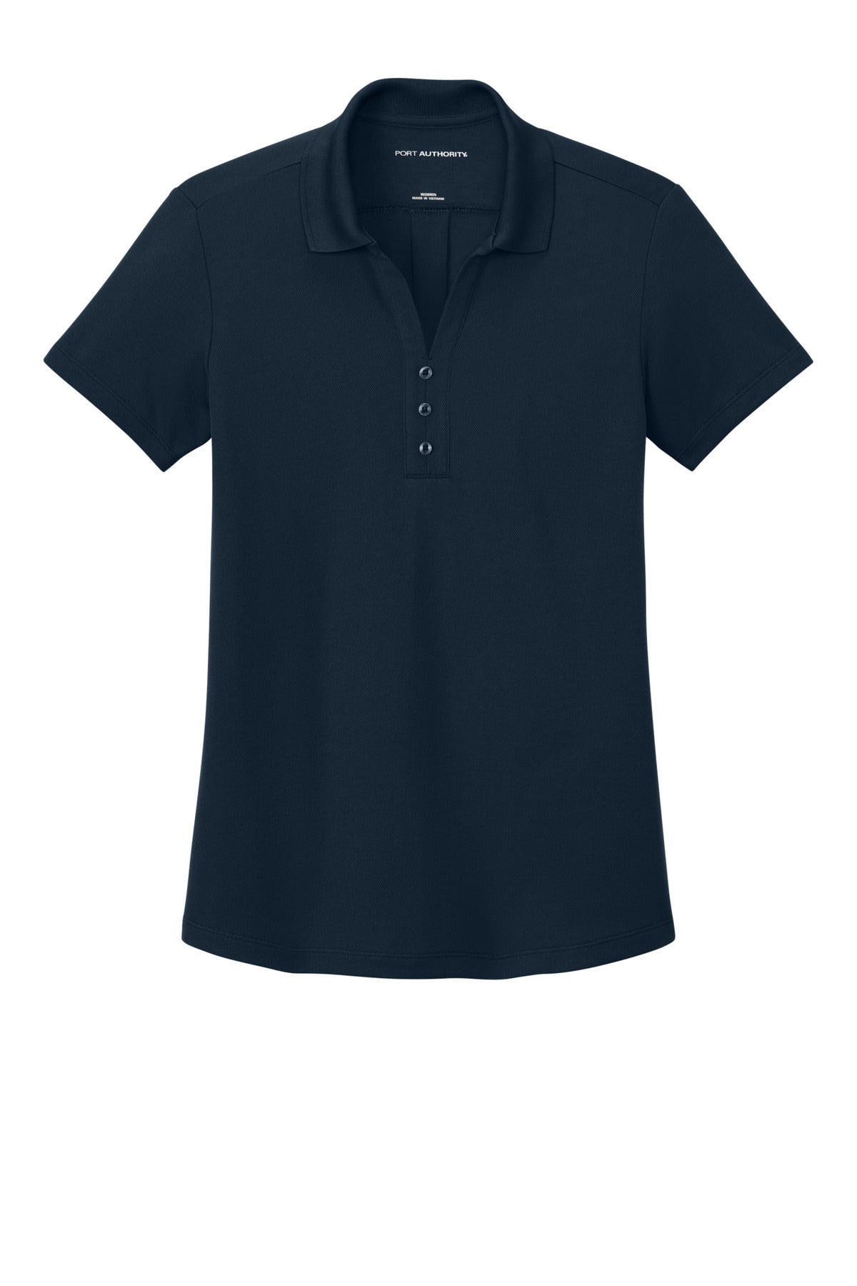 Port Authority Women's Plaited Pique Polo - Night Navy