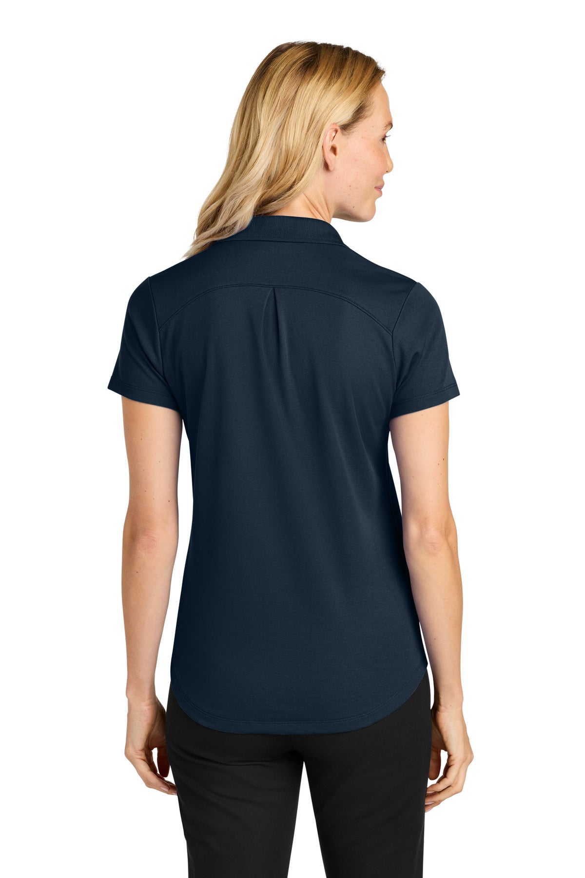 Port Authority Women's Plaited Pique Polo - Night Navy