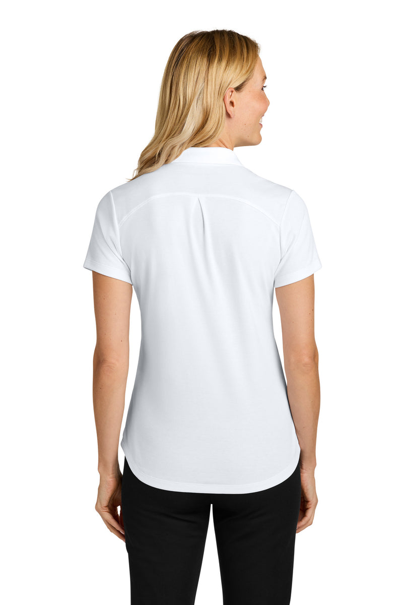 Port Authority Women's Plaited Pique Polo - White
