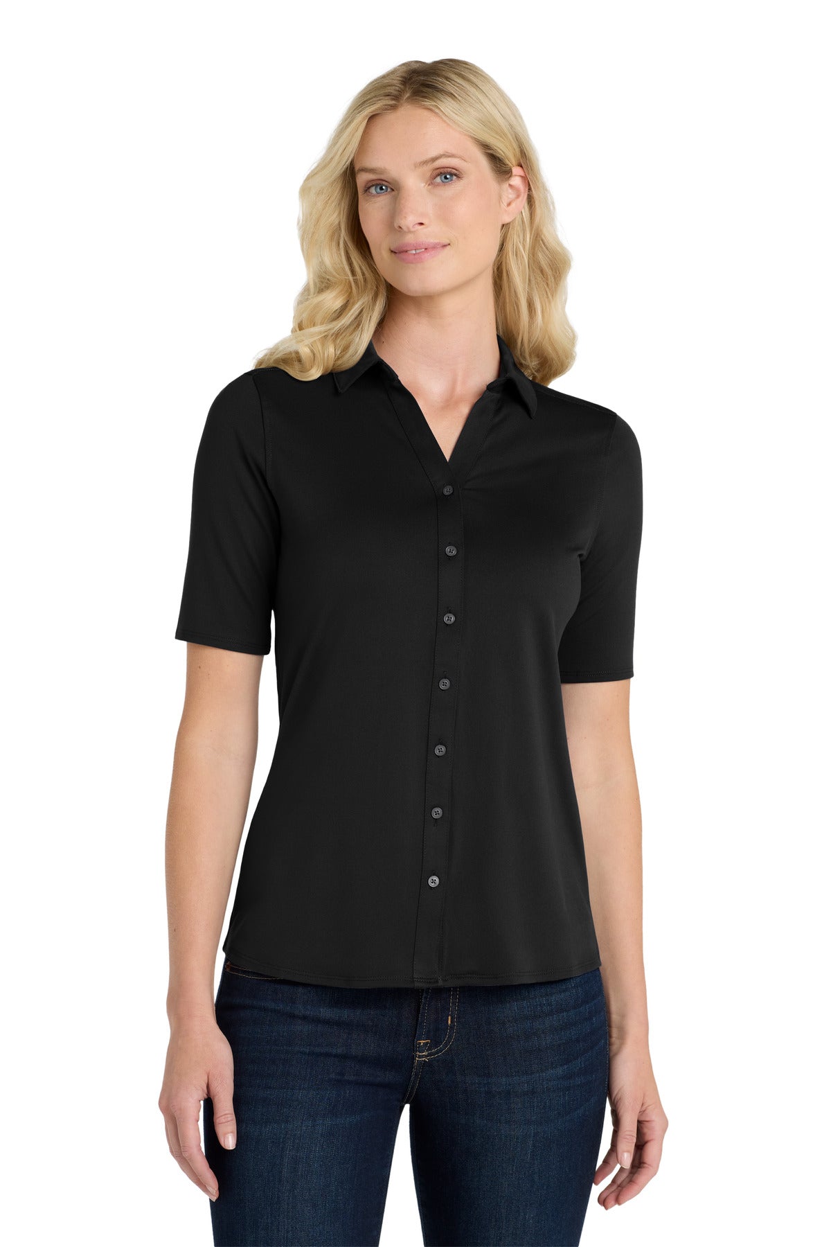 Port Authority Women's City Stretch Top - Black