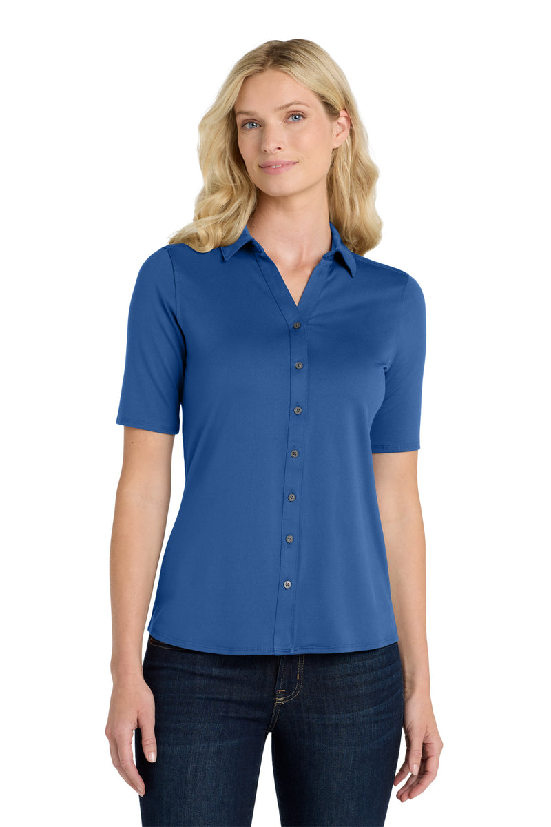 Port Authority Women's City Stretch Top - True Blue