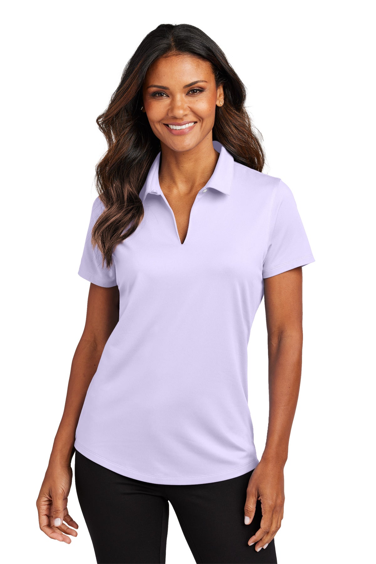 Port Authority Women's City Stretch Polo - Bright Lavender