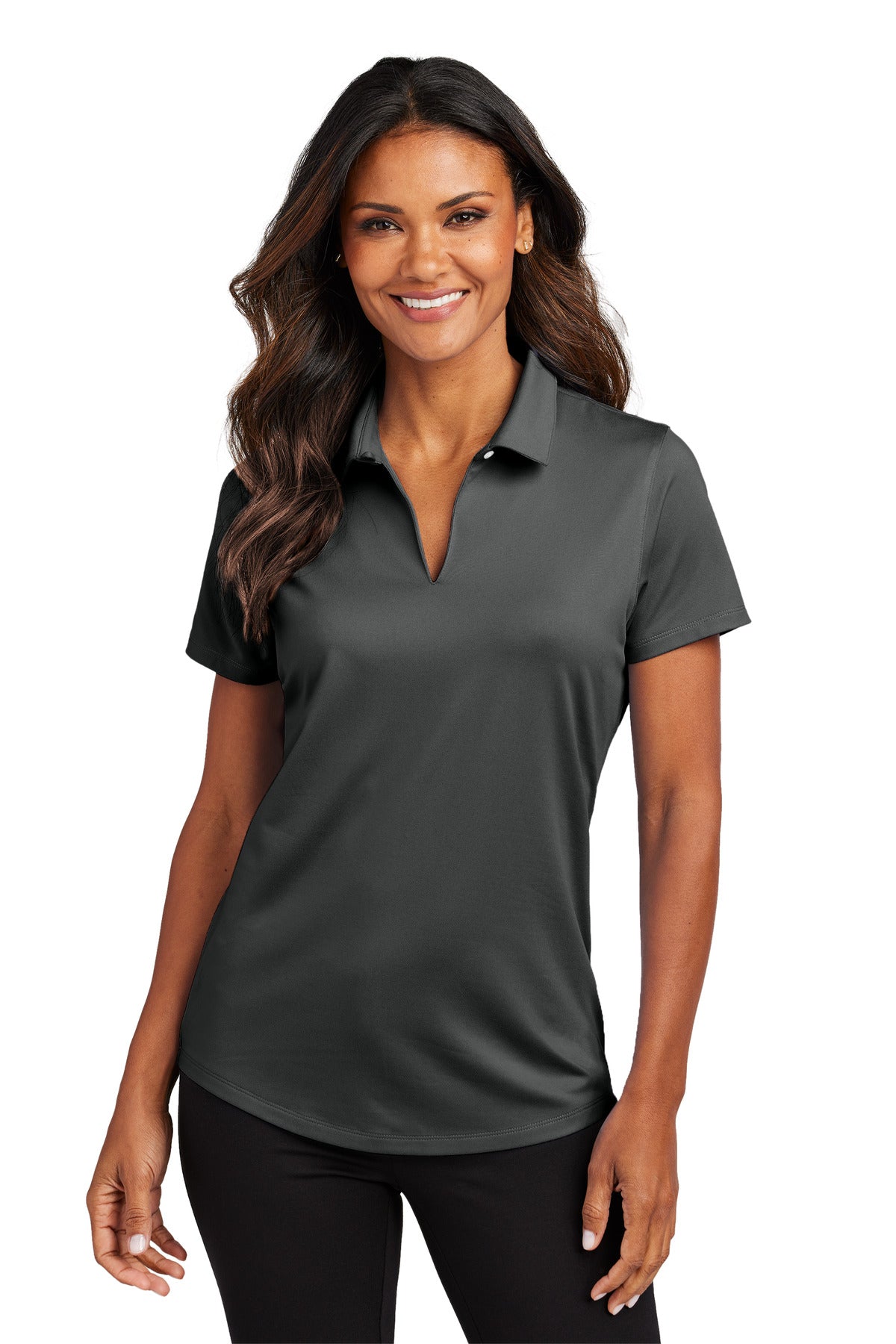 Port Authority Women's City Stretch Polo - Graphite