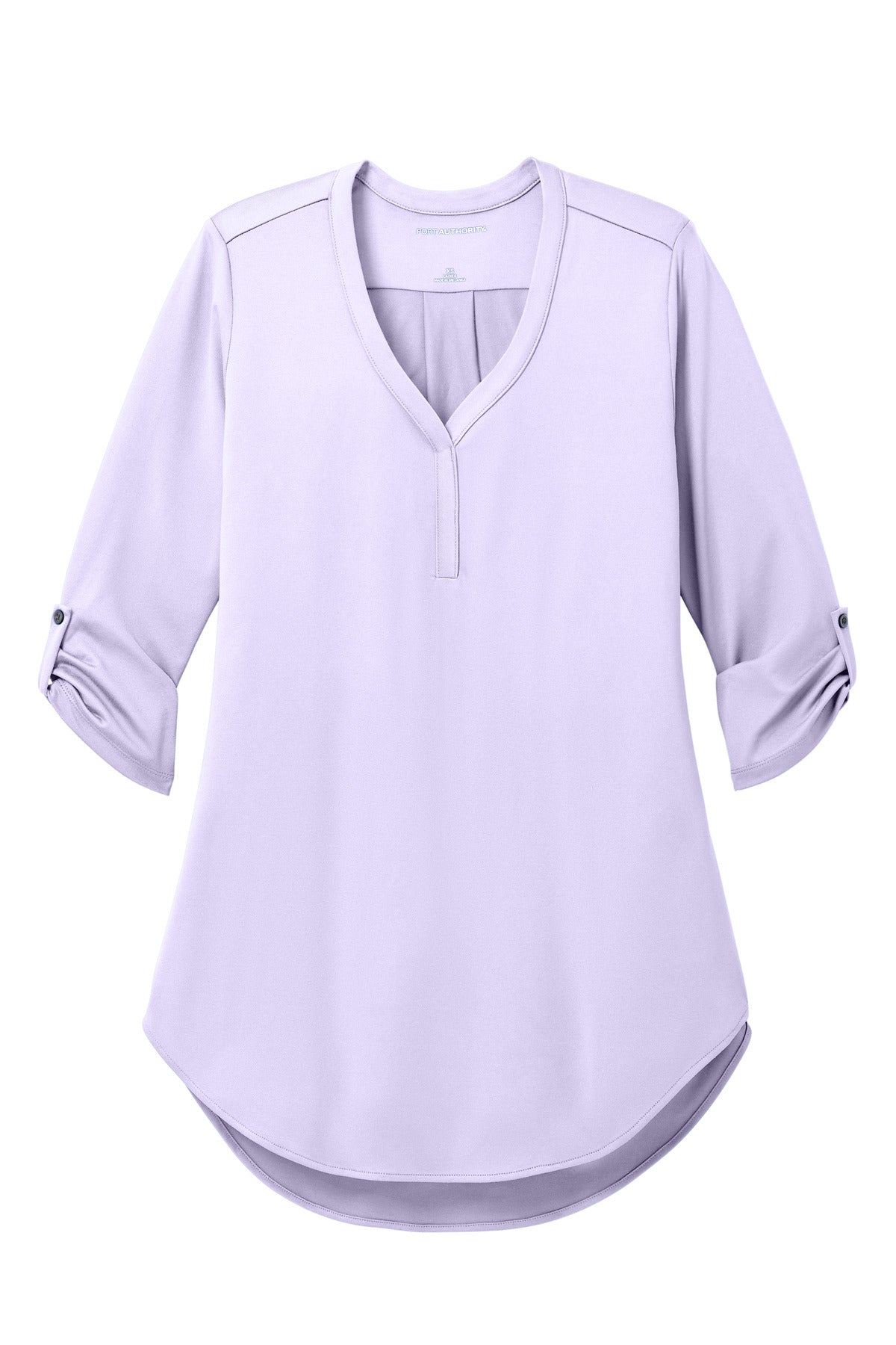 Port Authority Women's City Stretch 3/4-Sleeve Tunic - Bright Lavender