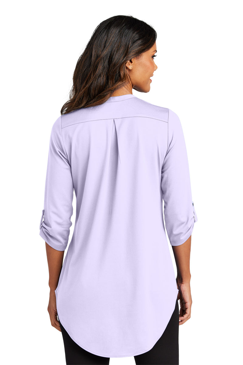 Port Authority Women's City Stretch 3/4-Sleeve Tunic - Bright Lavender
