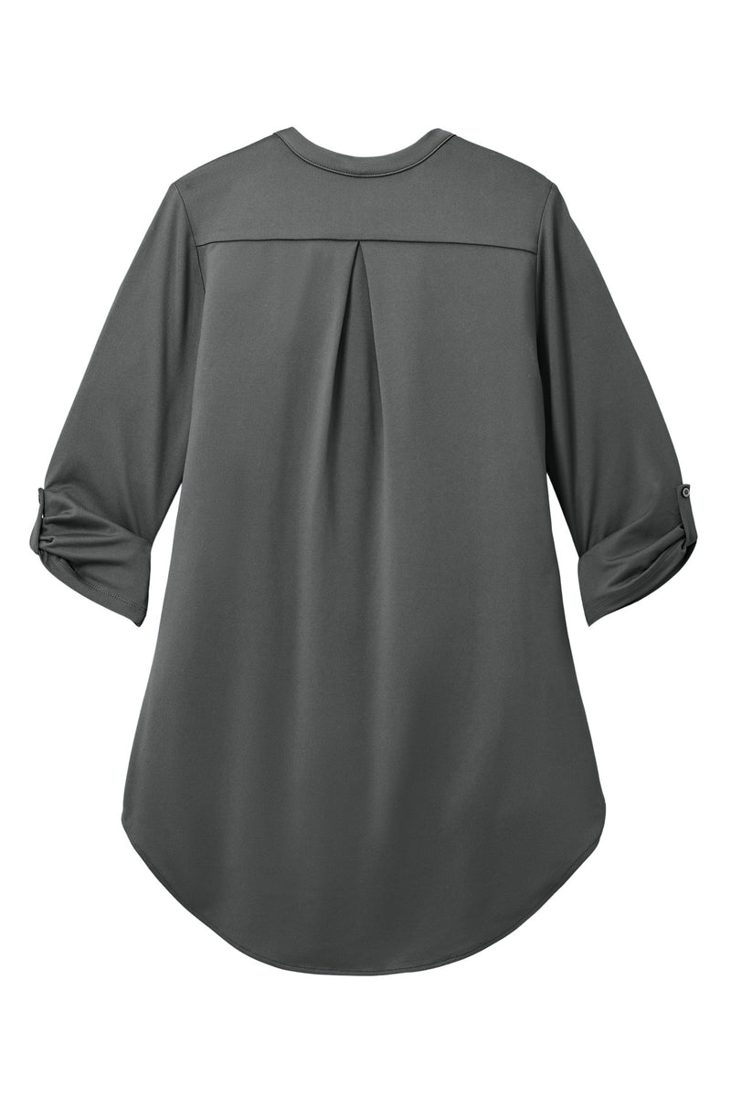 Port Authority Women's City Stretch 3/4-Sleeve Tunic - Graphite