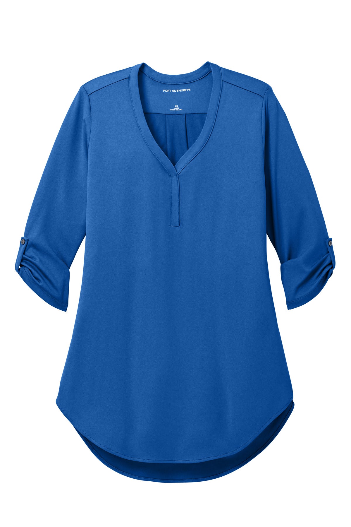 Port Authority Women's City Stretch 3/4-Sleeve Tunic - True Blue