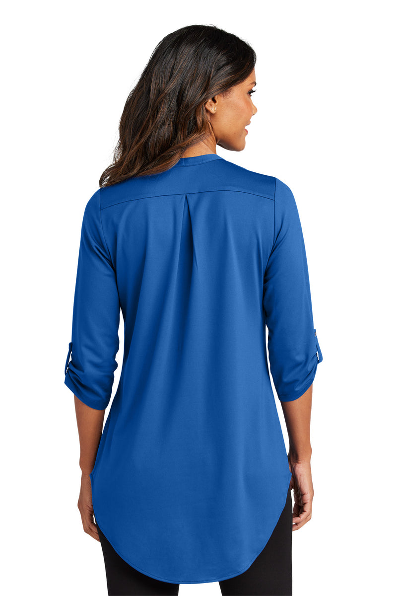 Port Authority Women's City Stretch 3/4-Sleeve Tunic - True Blue