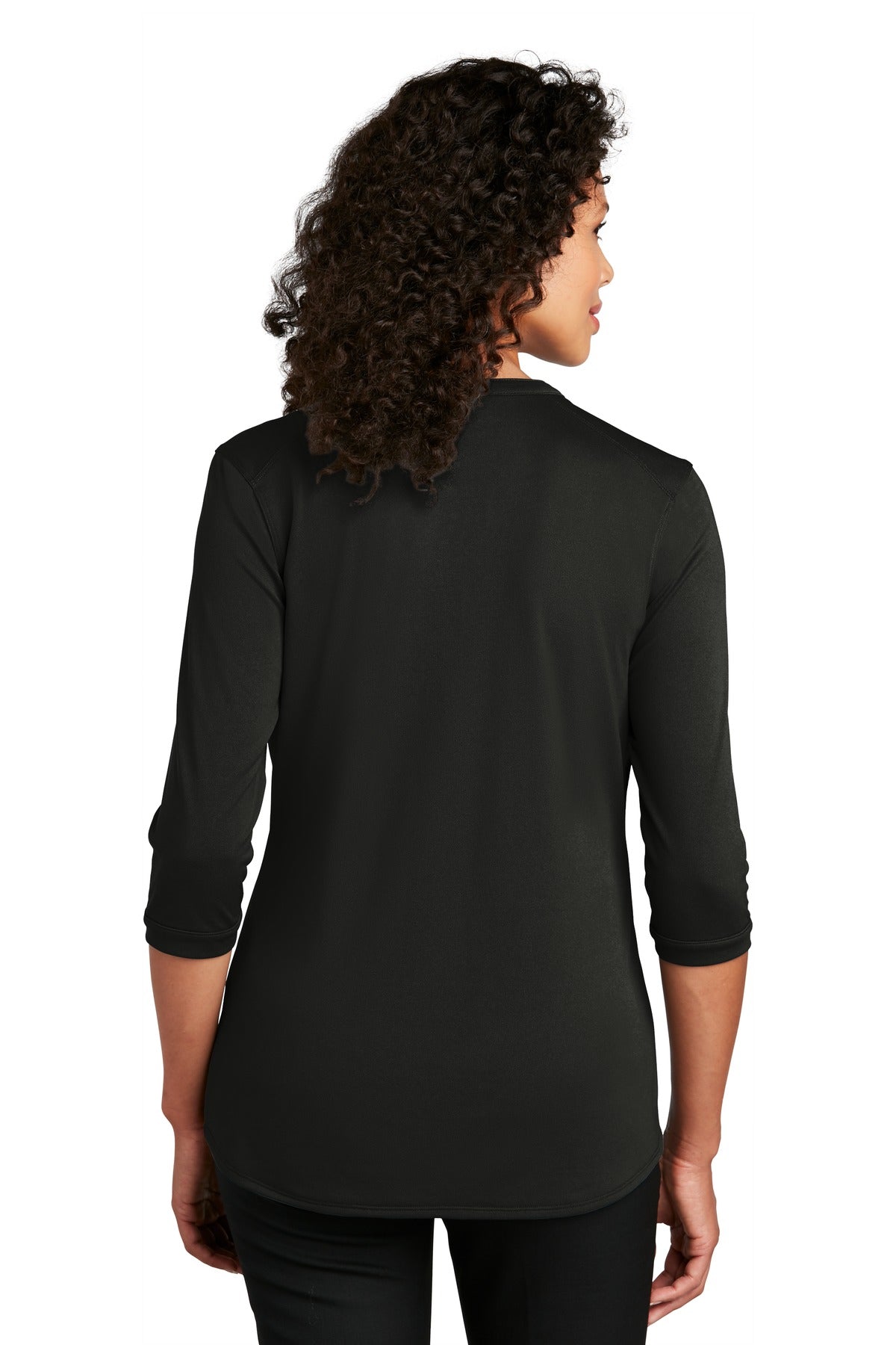 Port Authority   Women's UV Choice Pique Henley - Black