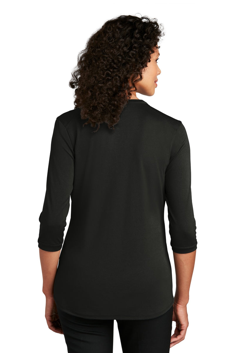 Port Authority   Women's UV Choice Pique Henley - Black