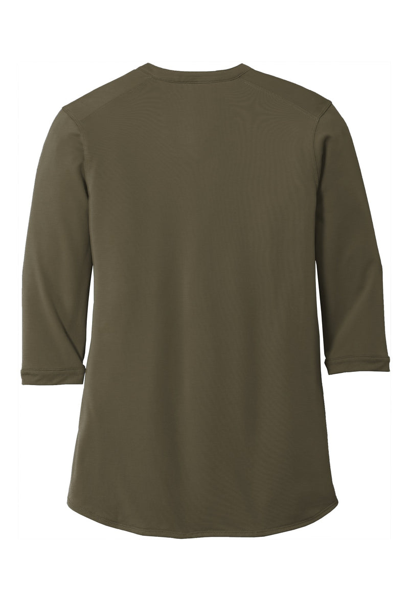 Port Authority   Women's UV Choice Pique Henley - Deep Olive