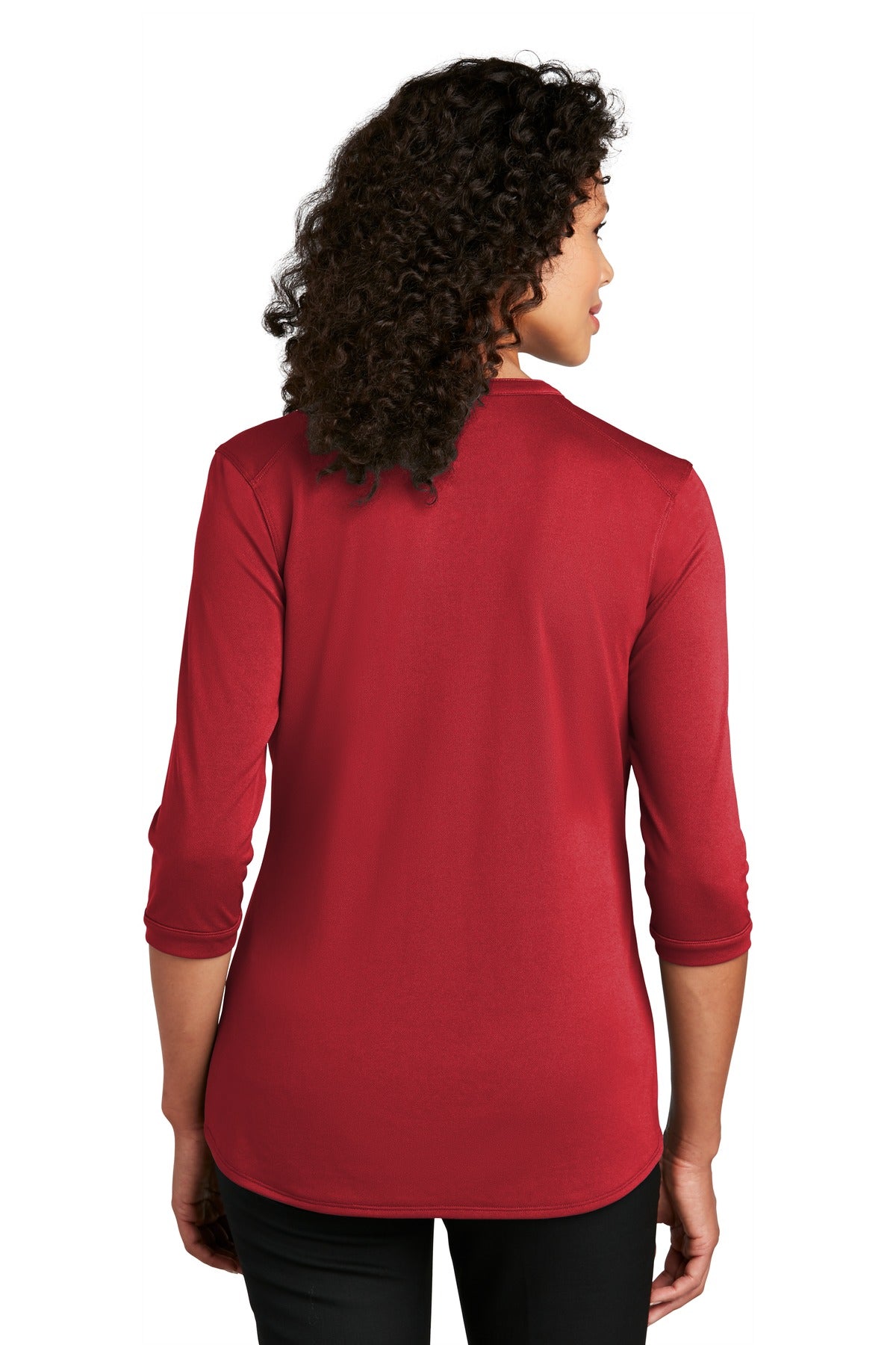 Port Authority   Women's UV Choice Pique Henley - Rich Red