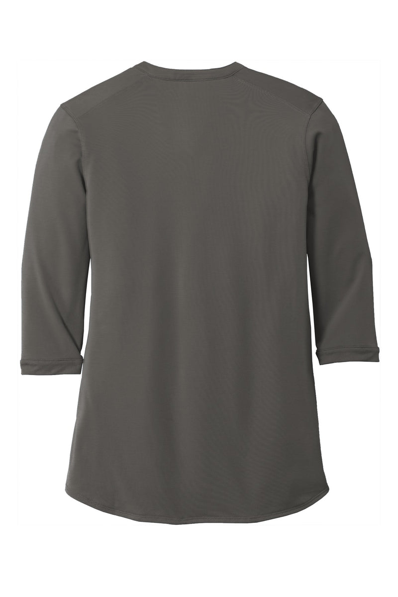 Port Authority   Women's UV Choice Pique Henley - Sterling Grey