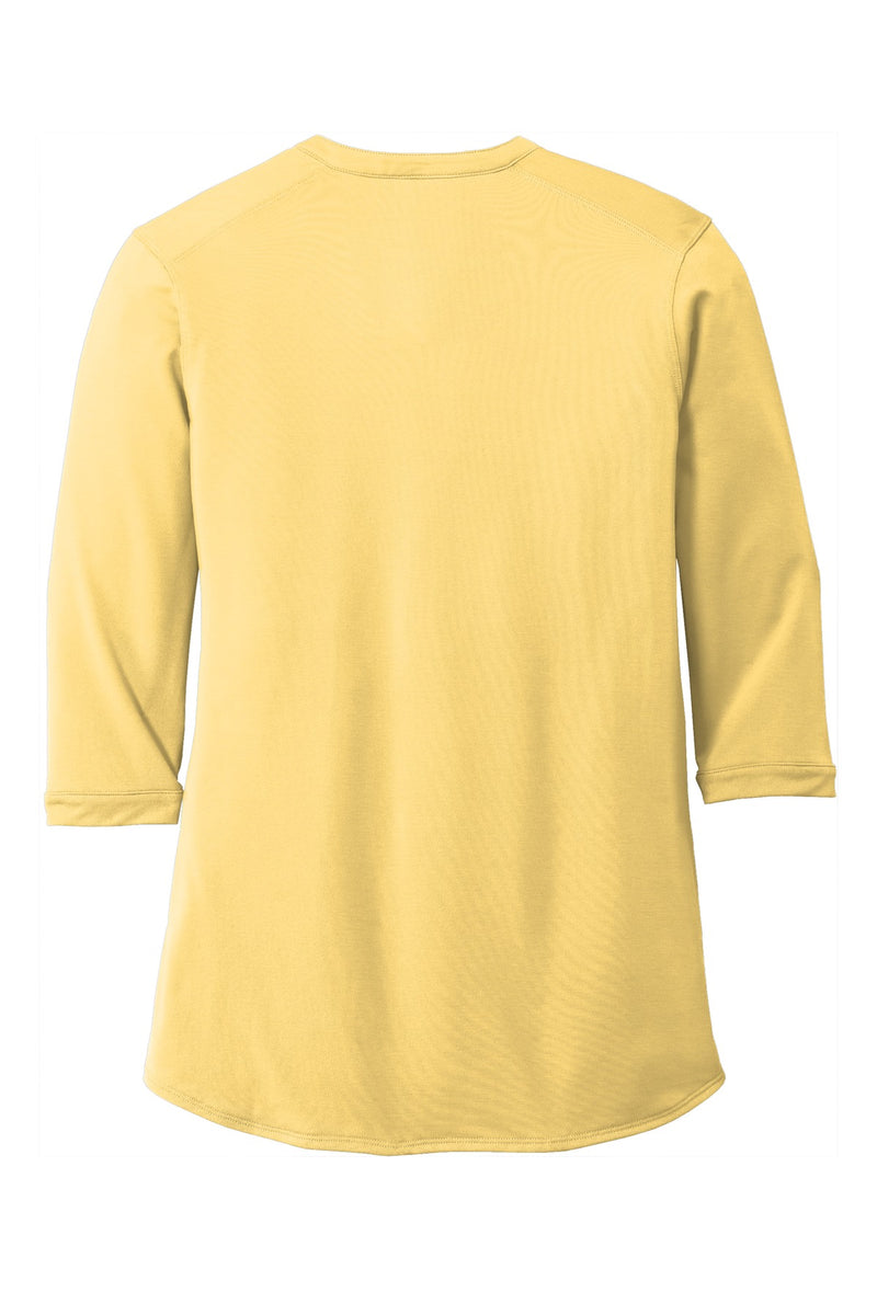 Port Authority   Women's UV Choice Pique Henley - Sunbeam Yellow