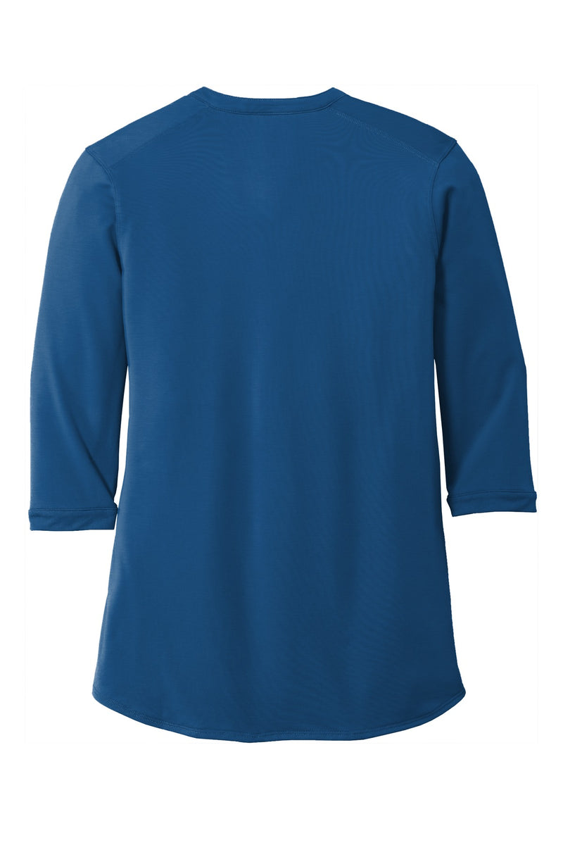 Port Authority   Women's UV Choice Pique Henley - True Blue