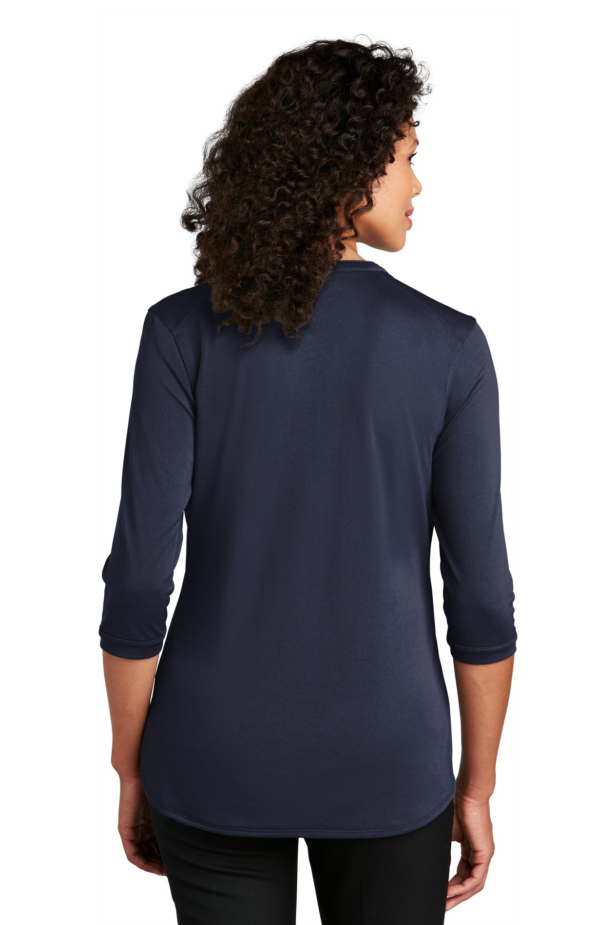 Port Authority   Women's UV Choice Pique Henley - True Navy