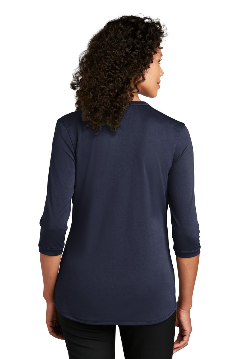 Port Authority   Women's UV Choice Pique Henley - True Navy
