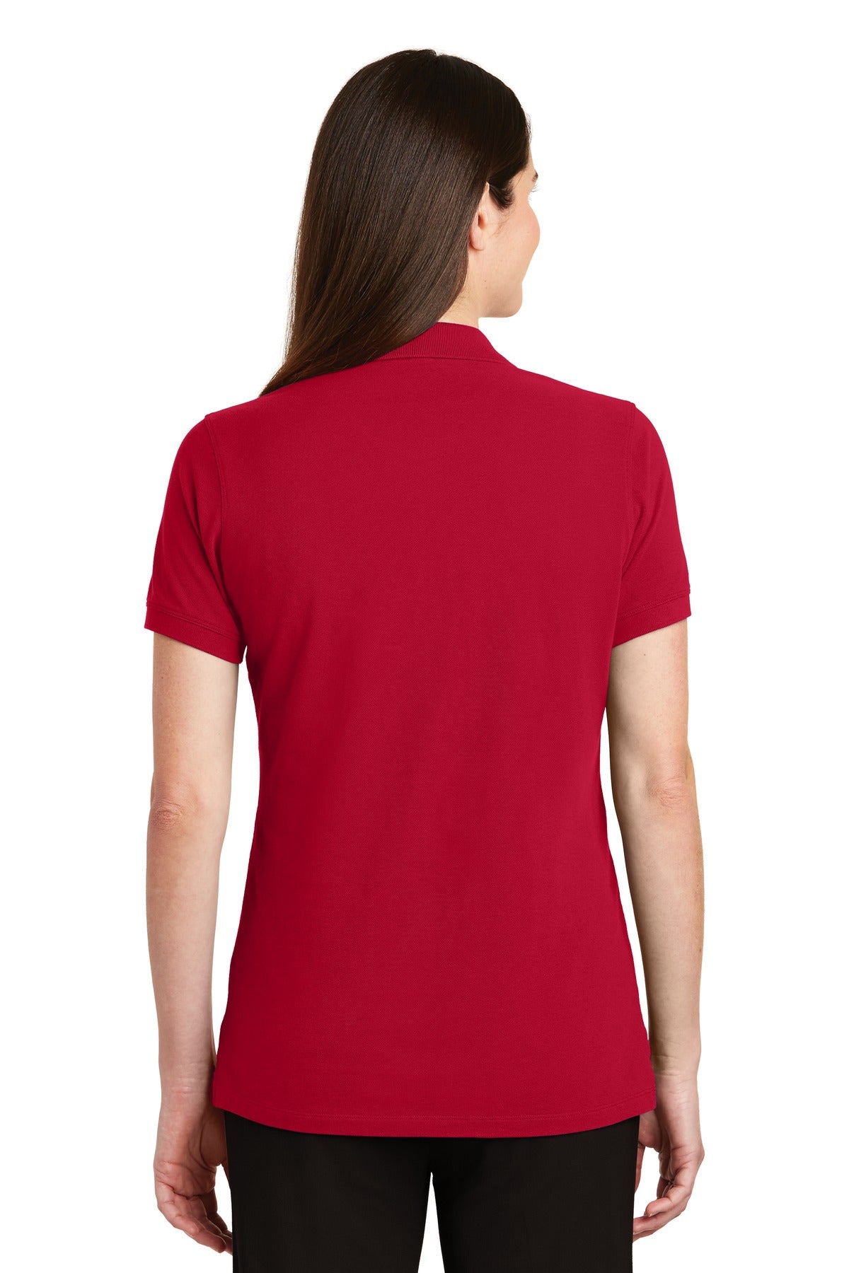 Port Authority Women's EZCotton Polo - Apple Red
