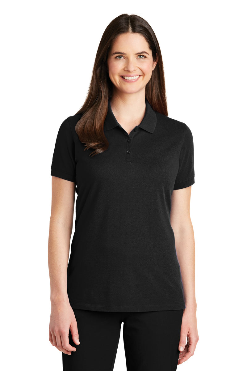 Port Authority Women's EZCotton Polo - Black
