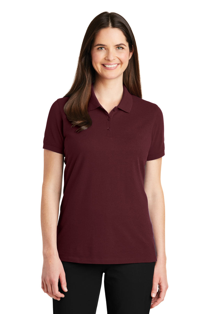 Port Authority Women's EZCotton Polo - Maroon