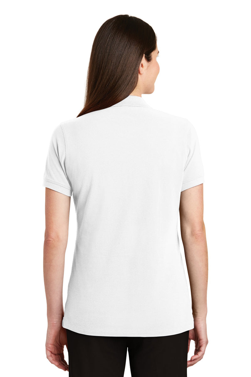 Port Authority Women's EZCotton Polo - White