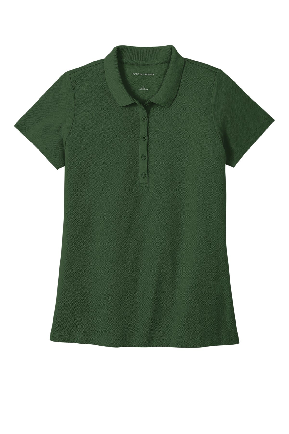Port Authority Women's SuperPro React  Polo - Dark Green