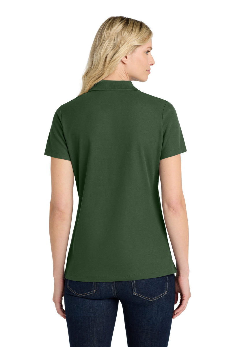 Port Authority Women's SuperPro React  Polo - Dark Green