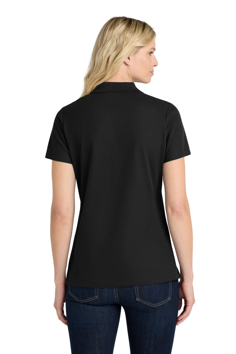 Port Authority Women's SuperPro React  Polo - Deep Black