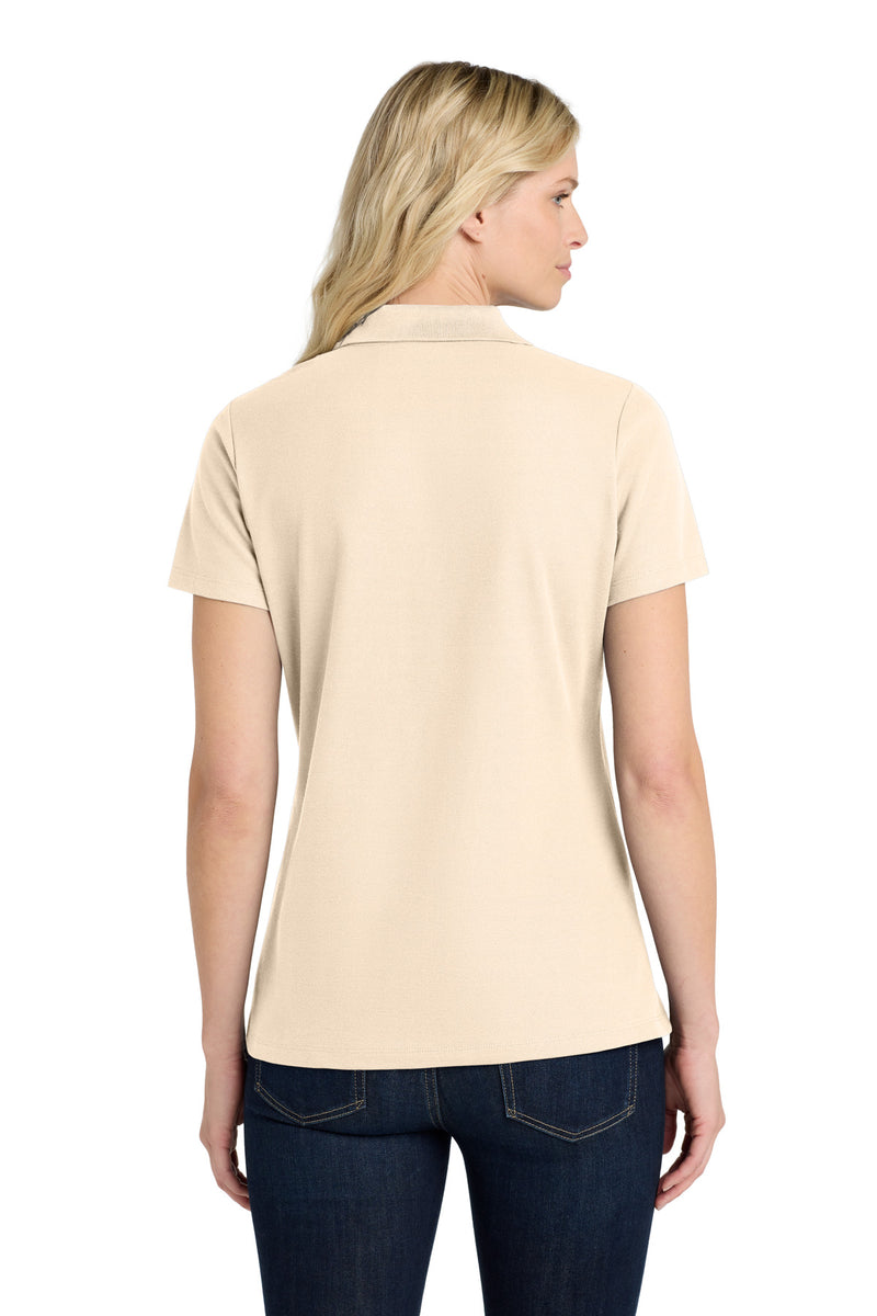 Port Authority Women's SuperPro React  Polo - Ecru