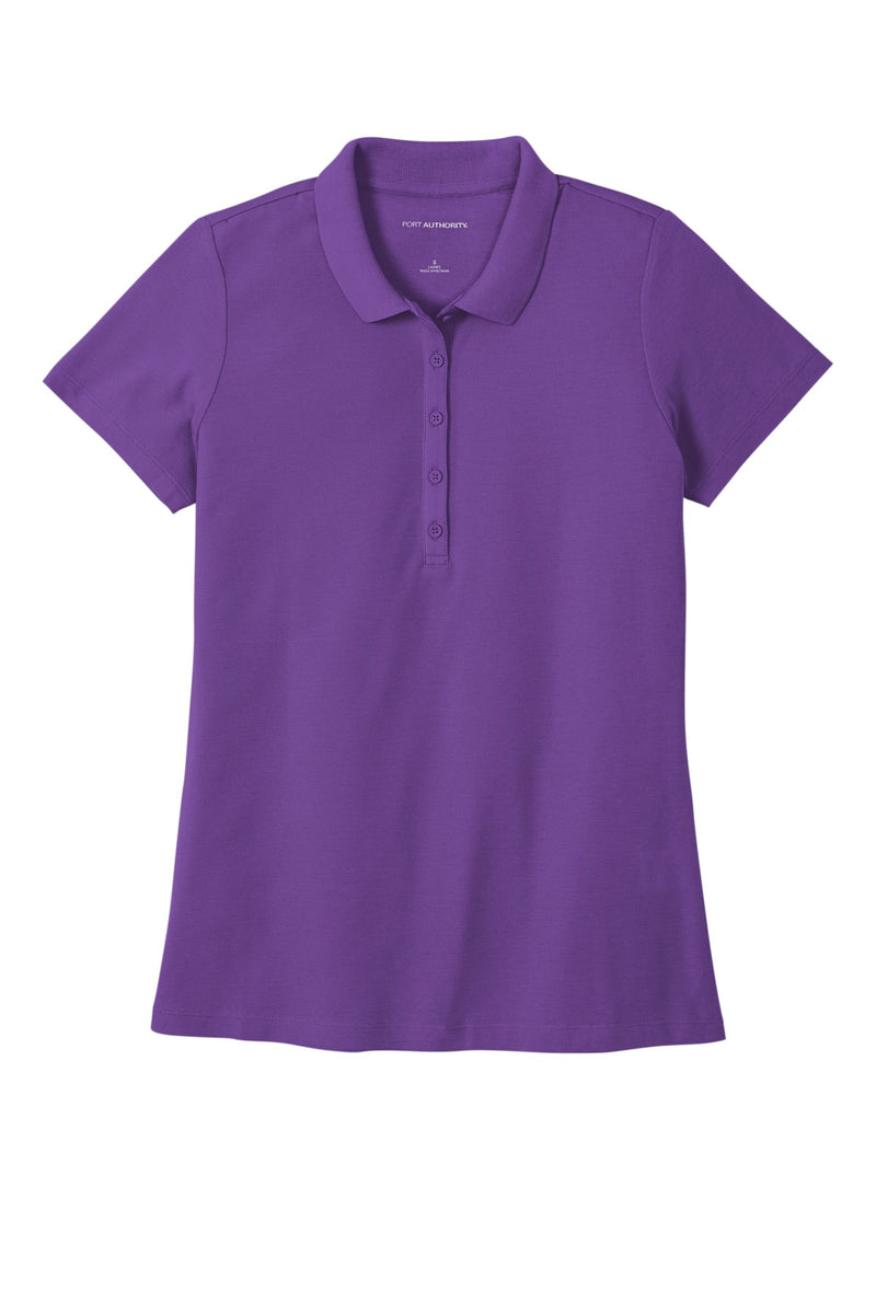 Port Authority Women's SuperPro React  Polo - Purple