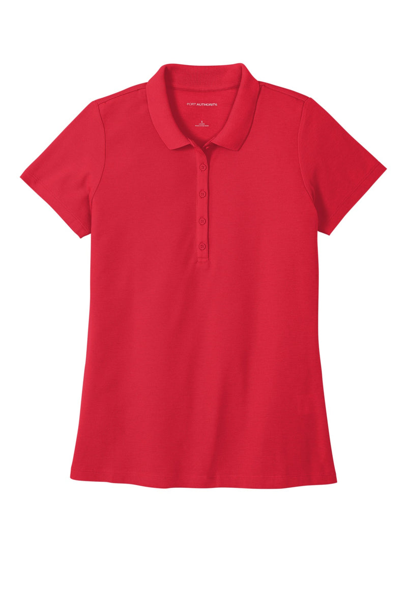 Port Authority Women's SuperPro React  Polo - Rich Red