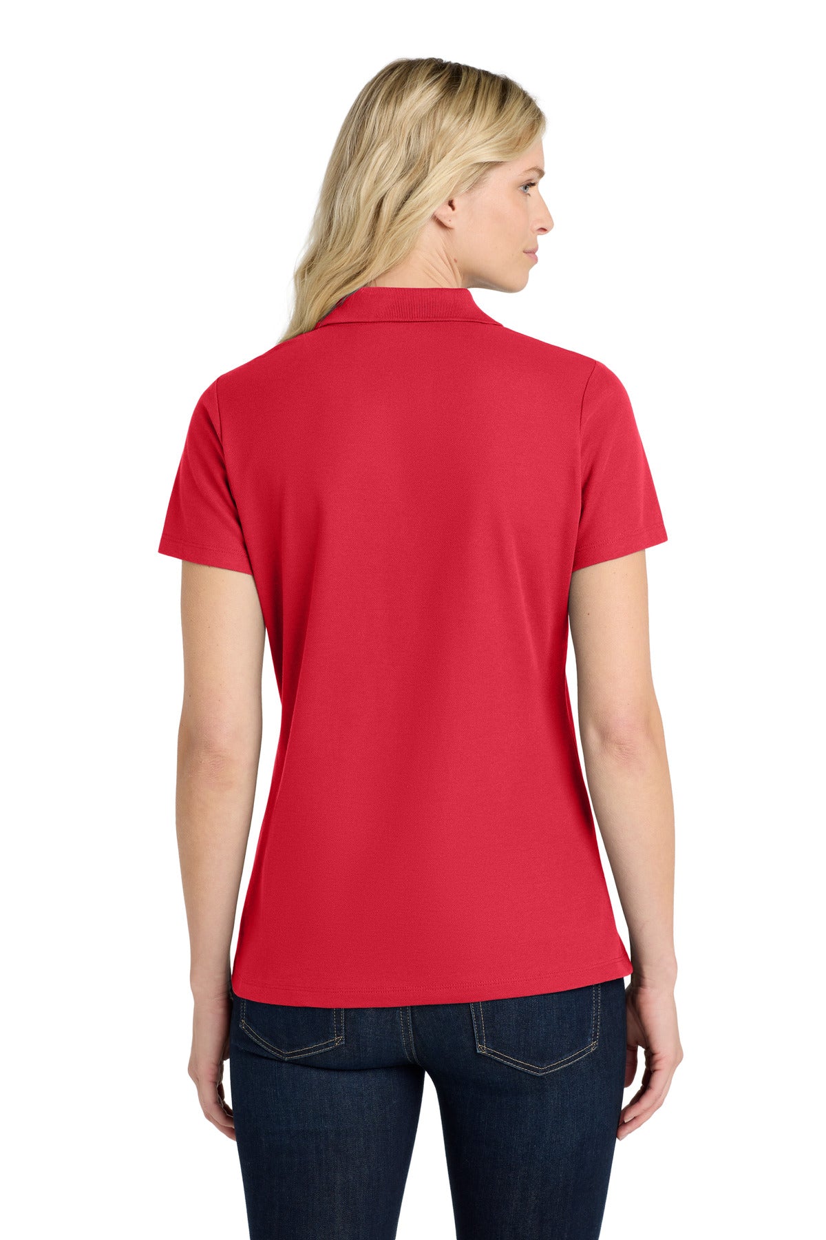 Port Authority Women's SuperPro React  Polo - Rich Red