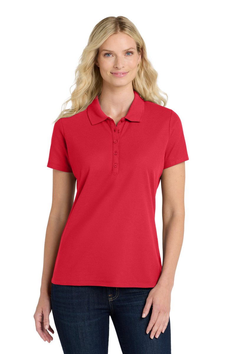Port Authority Women's SuperPro React  Polo - Rich Red