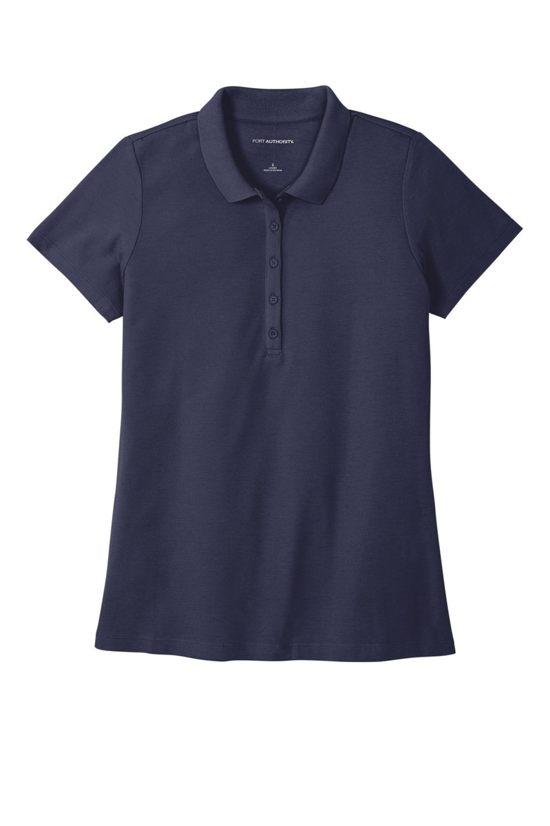Port Authority Women's SuperPro React  Polo - True Navy