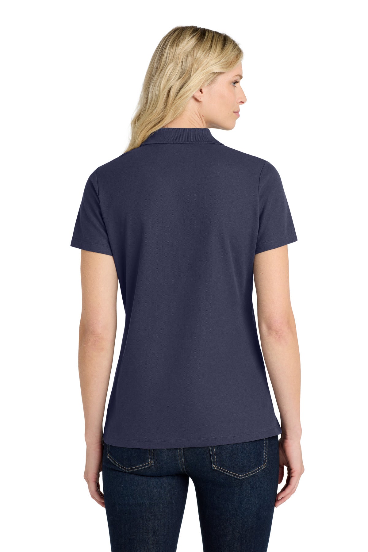 Port Authority Women's SuperPro React  Polo - True Navy
