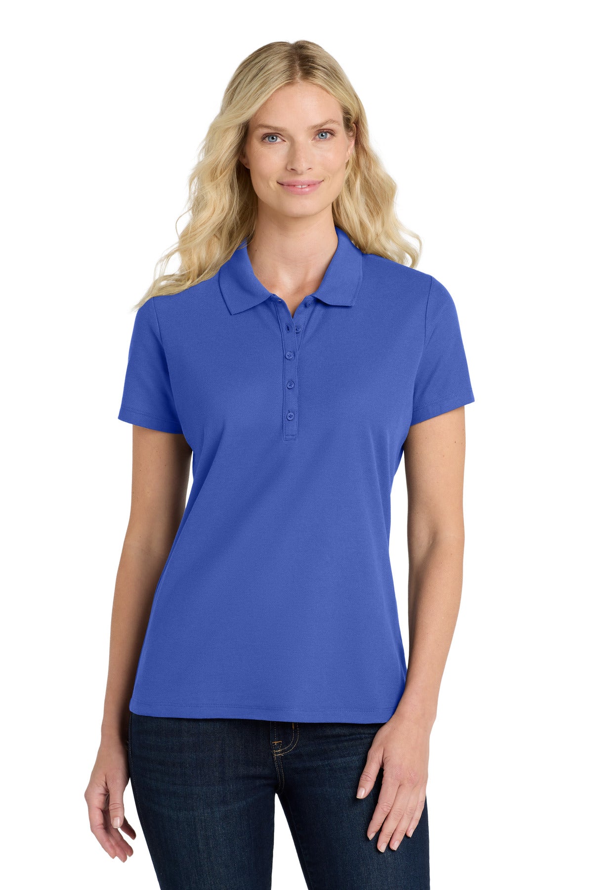 Port Authority Women's SuperPro React  Polo - True Royal
