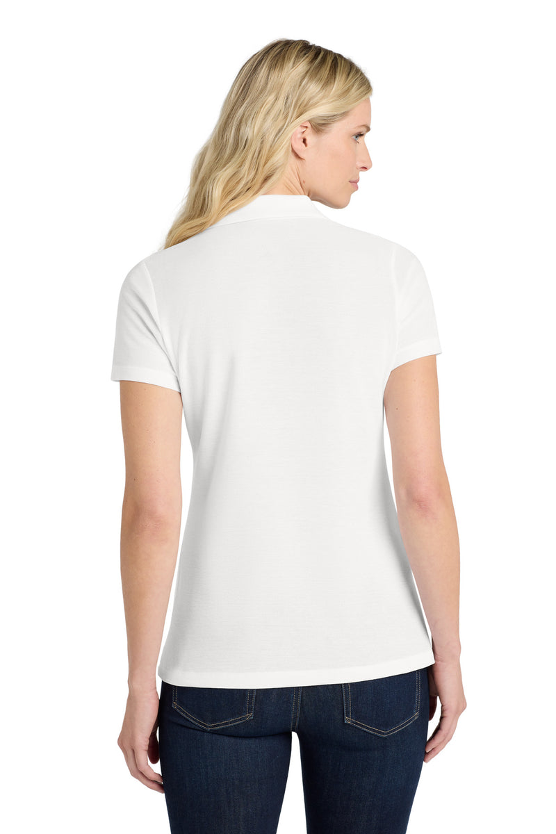 Port Authority Women's SuperPro React  Polo - White