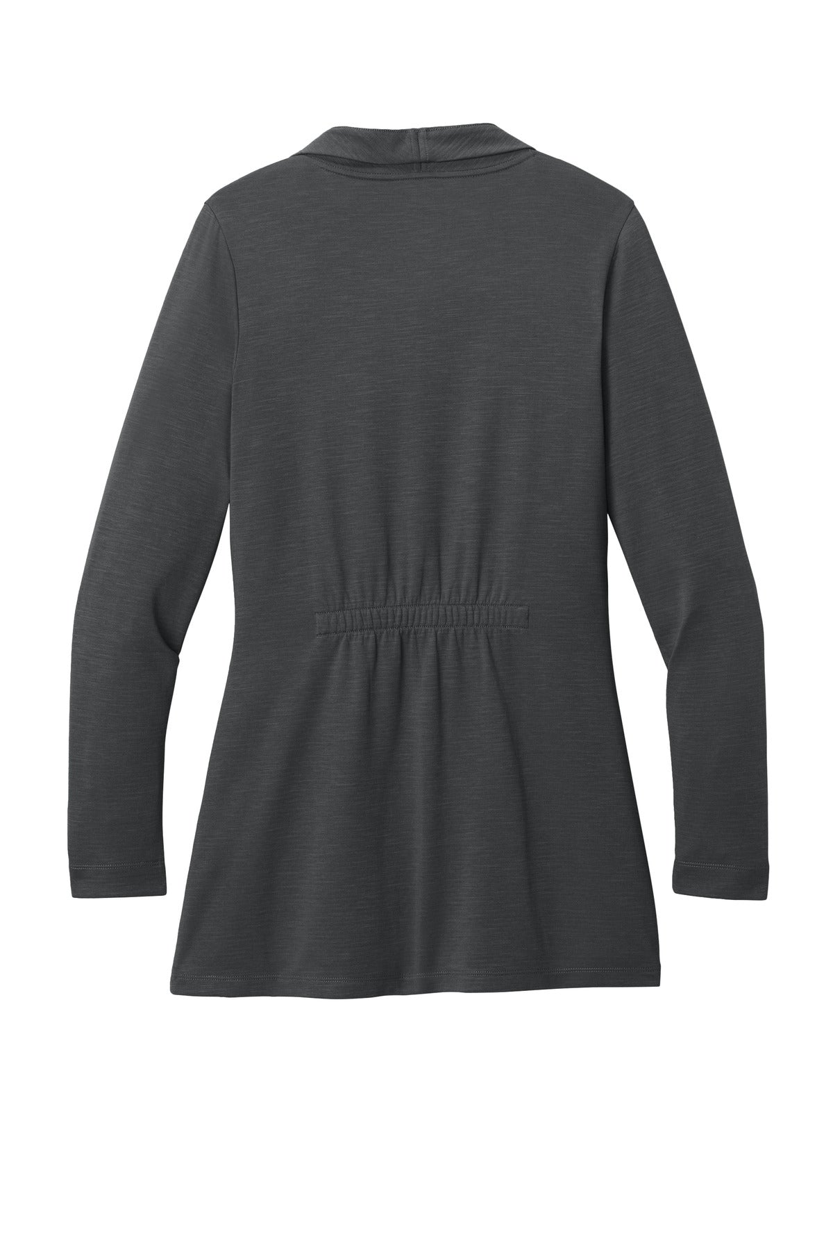Port Authority Women's Breakwater Open Cardigan - Grey Steel