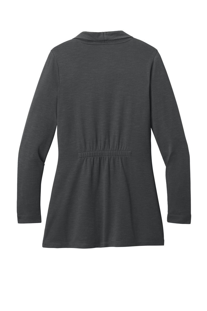 Port Authority Women's Breakwater Open Cardigan - Grey Steel